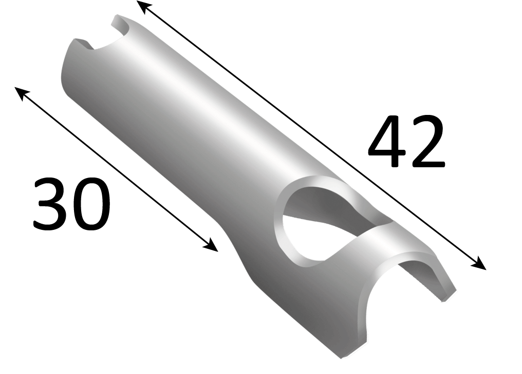 Závesný kolík - oceľová stropná kotva